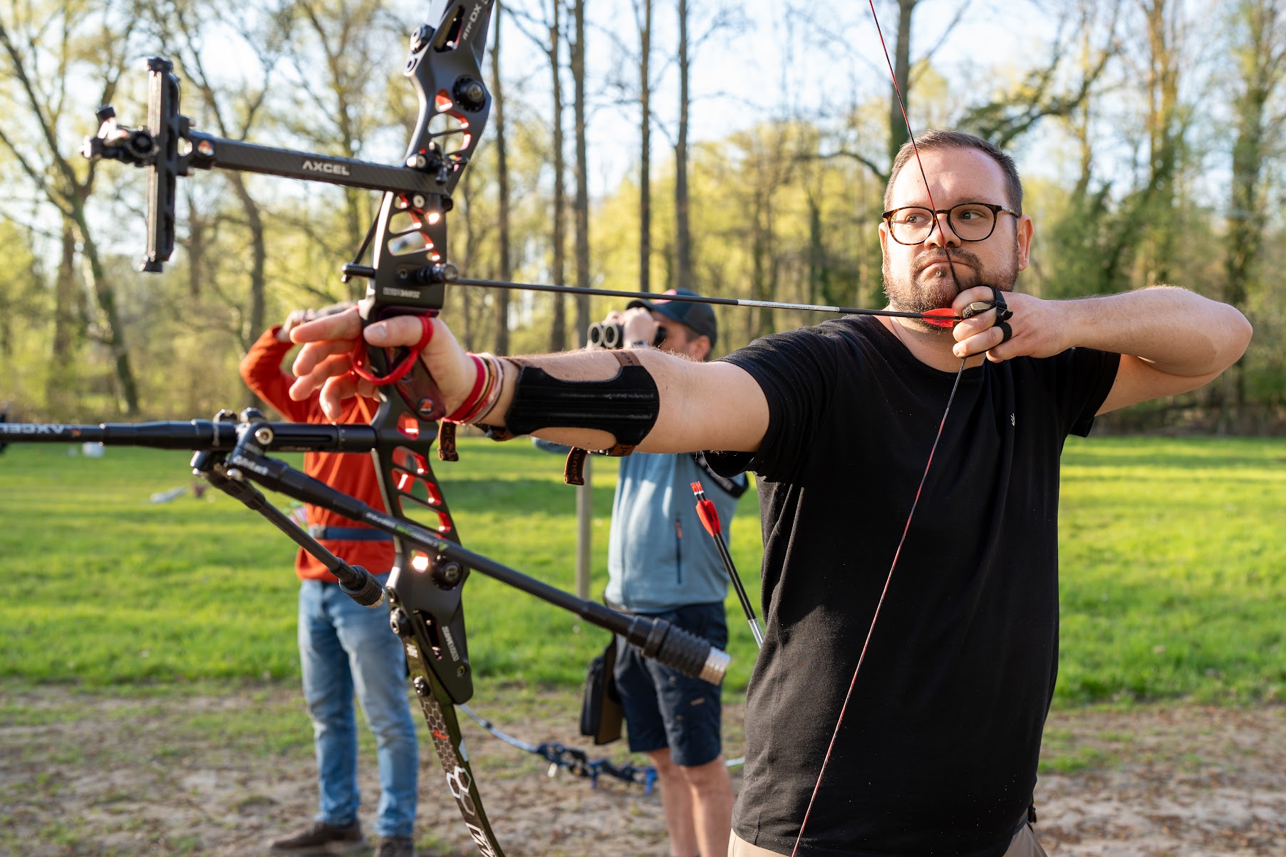 Recurve schutter