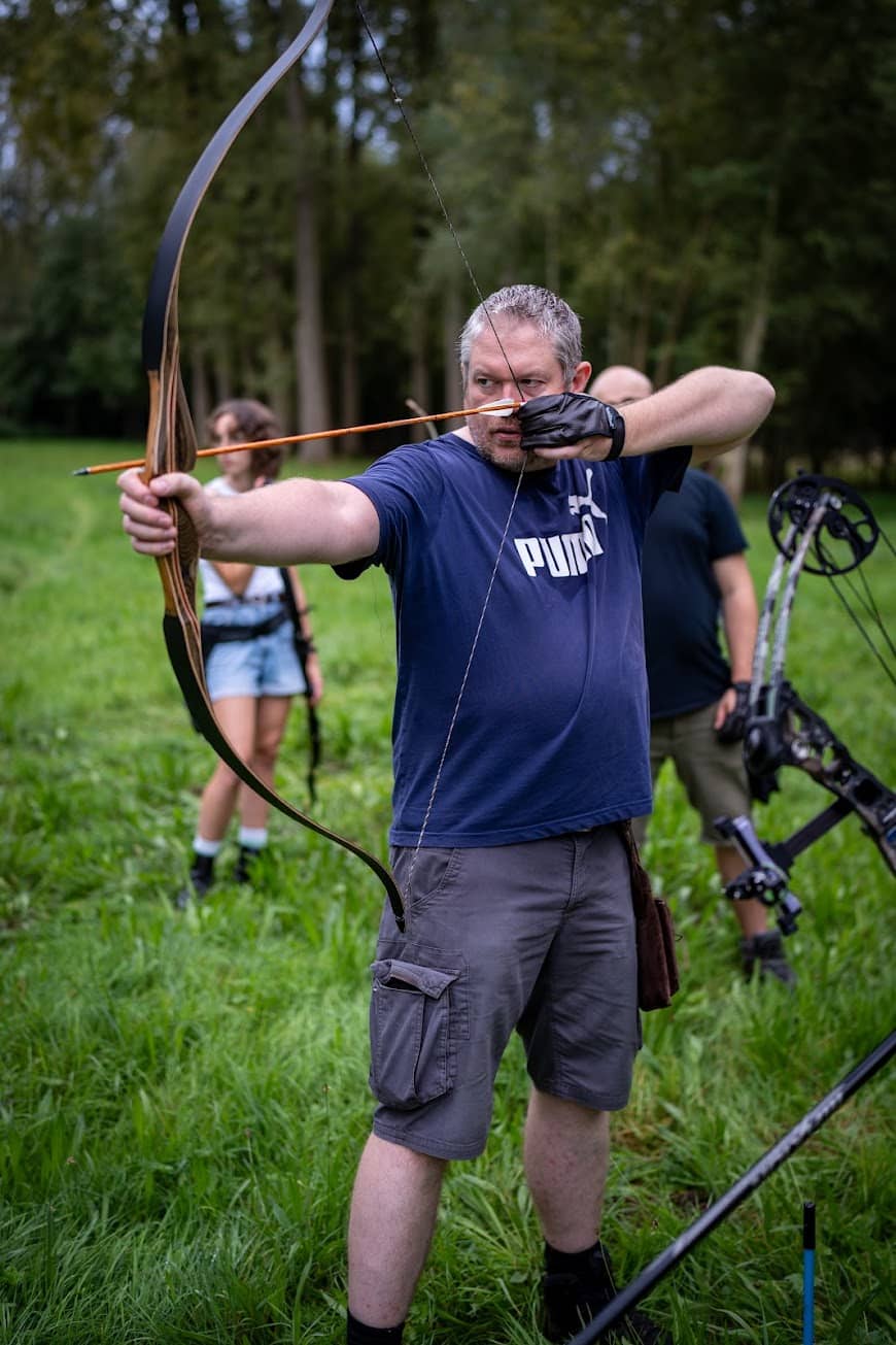 Traditionele schutter